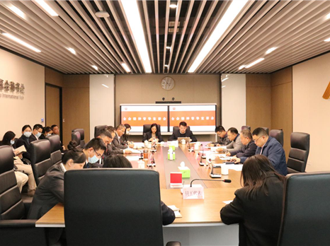 省国资委副主任沈汝源赴博览集团督导宣讲党的十九届五中全会和省委十一届八次全会精神