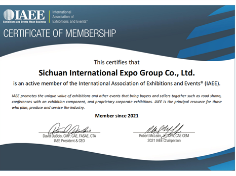 SIE Joins International Association of Exhibitions...